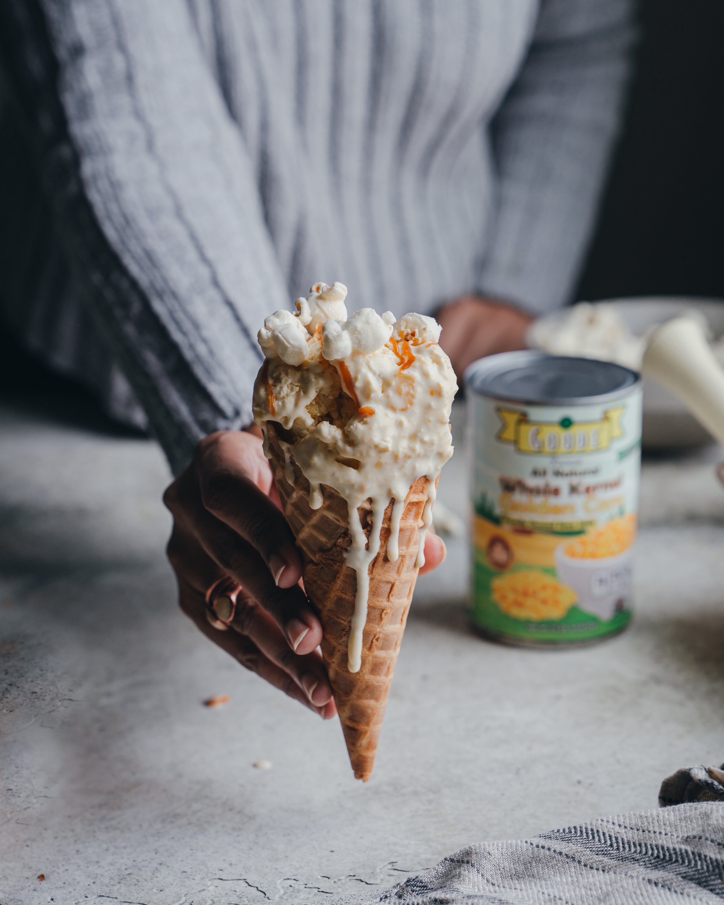 No Churn Corn Ice cream